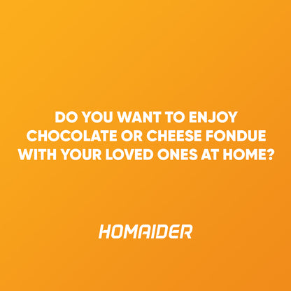 Homaider Electric Fondue Pot
