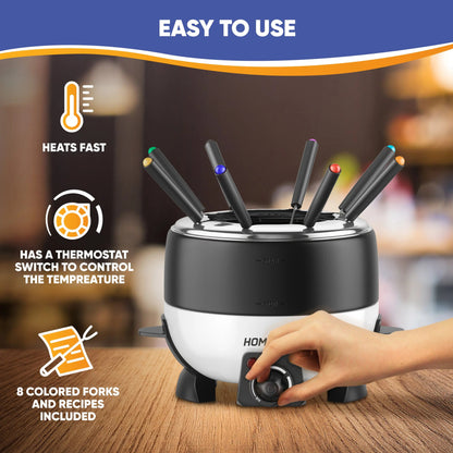 Homaider Electric Fondue Pot - Homaider
