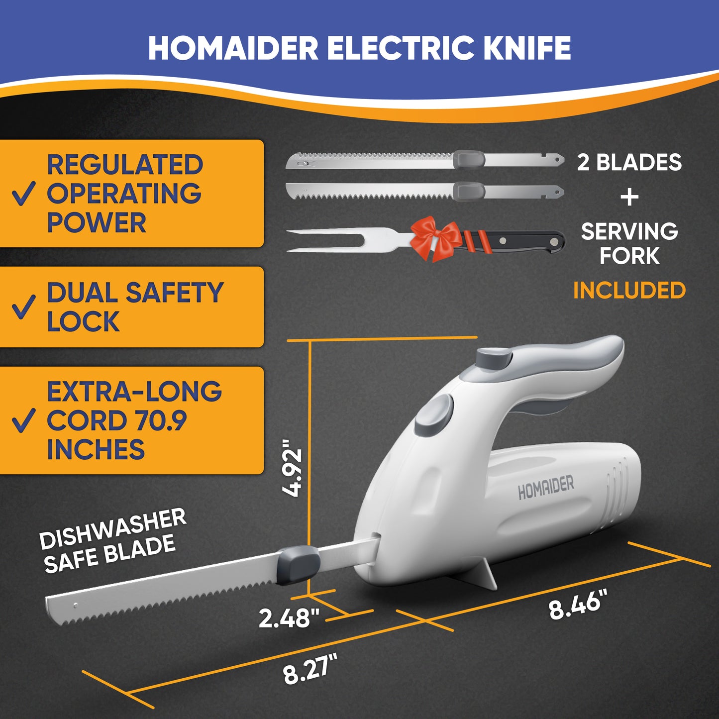 Homaider Electric Knife